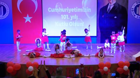 29 Ekim Cumhuriyet Bayramı'nın 101. Yılını Coşku ve Gururla Kutladık 