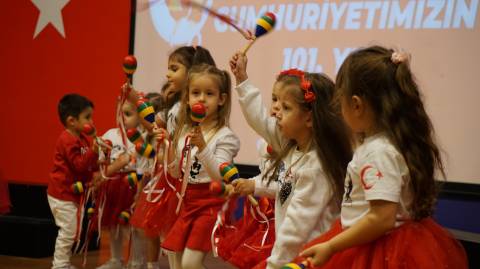 29 Ekim Cumhuriyet Bayramı'nın 101. Yılını Coşku ve Gururla Kutladık 