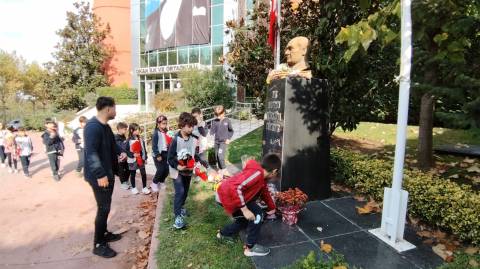  Ulu Önder Mustafa Kemal Atatürk’ü Ölümünün 87. Yılında Saygı Ve Özlemle Andık 