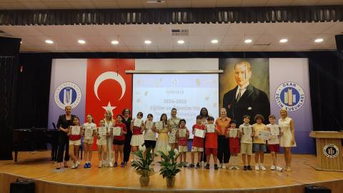 Öğrencilerimizin Karne Mutluluğunu Paylaştık