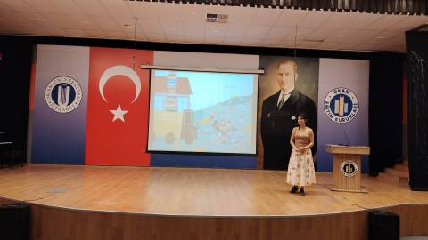 Yazar Berna Berna, Öğrencilerimizle Hayal Gücü Dolu Bir Söyleşide Buluştu