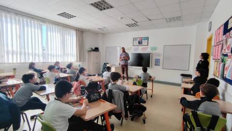 2. Sınıf Öğrencilerimiz Yazar Hepgenç İle Söyleşi Gerçekleştirdi 