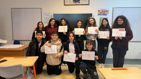 Öğrencilerimizin Karne Heyecanına Ortak Olduk 